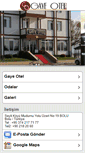 Mobile Screenshot of gayeotel.com